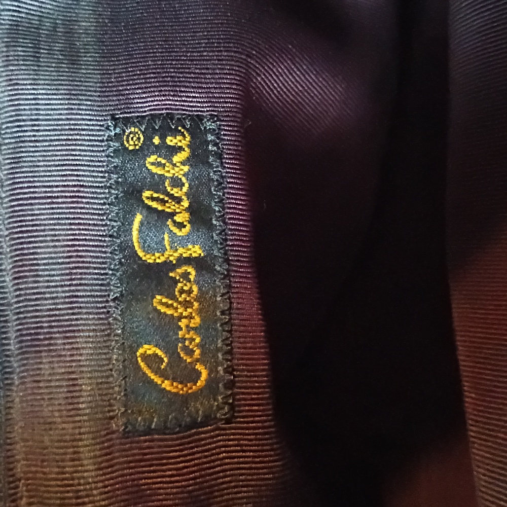 Carlos Falchi Vintage  Green Leather Crossbody - Picture 6 of 9